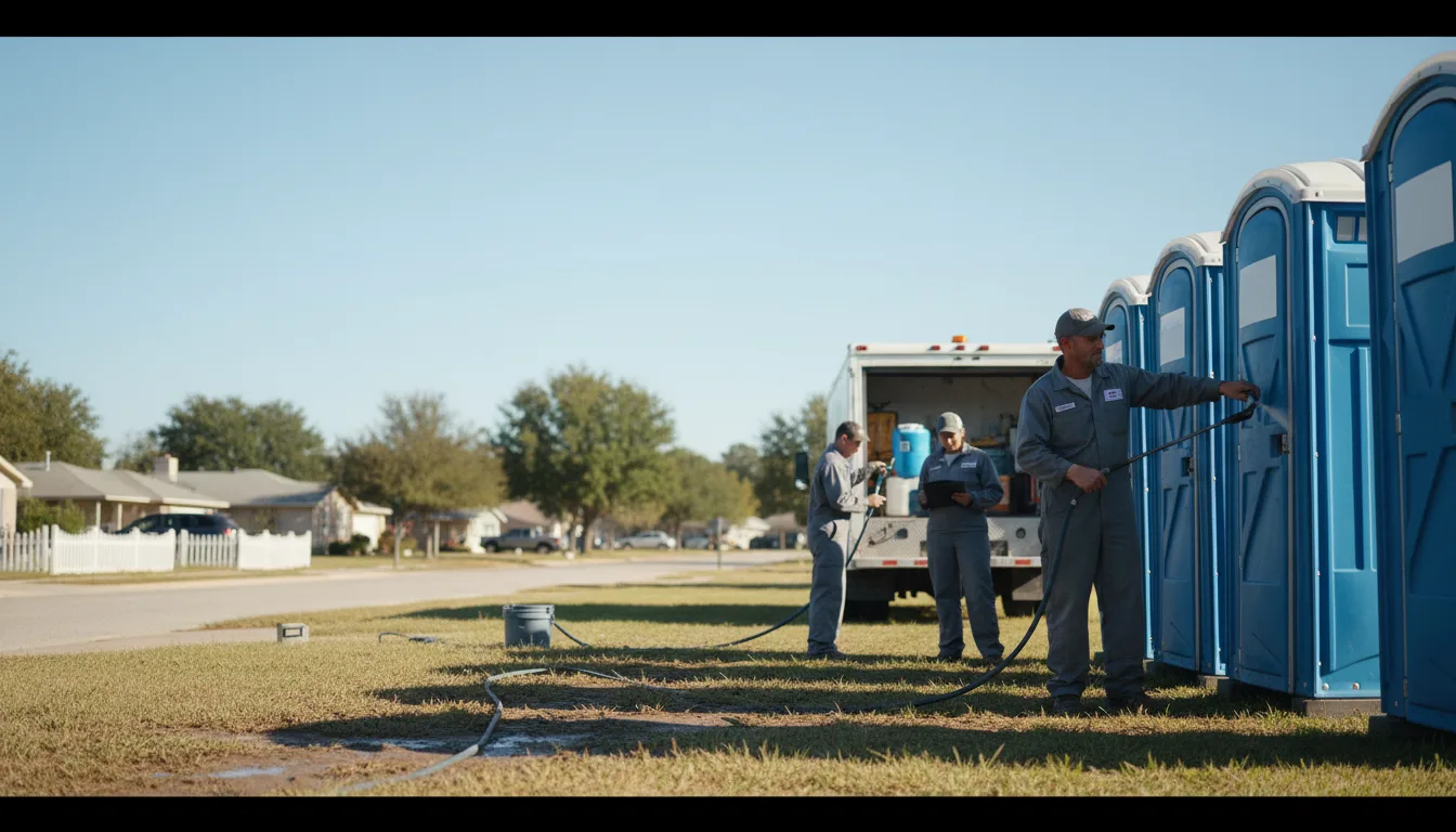 Long-Term Portable Toilet Rental in Lehigh, IA near me